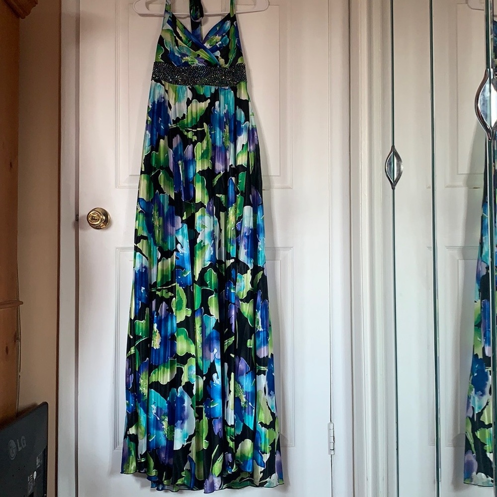 Floral Wedding Bridal Prom Dress